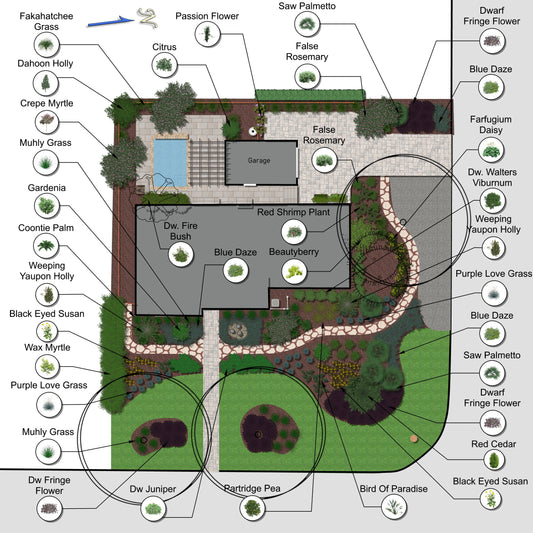 2D Design Layout Full Property