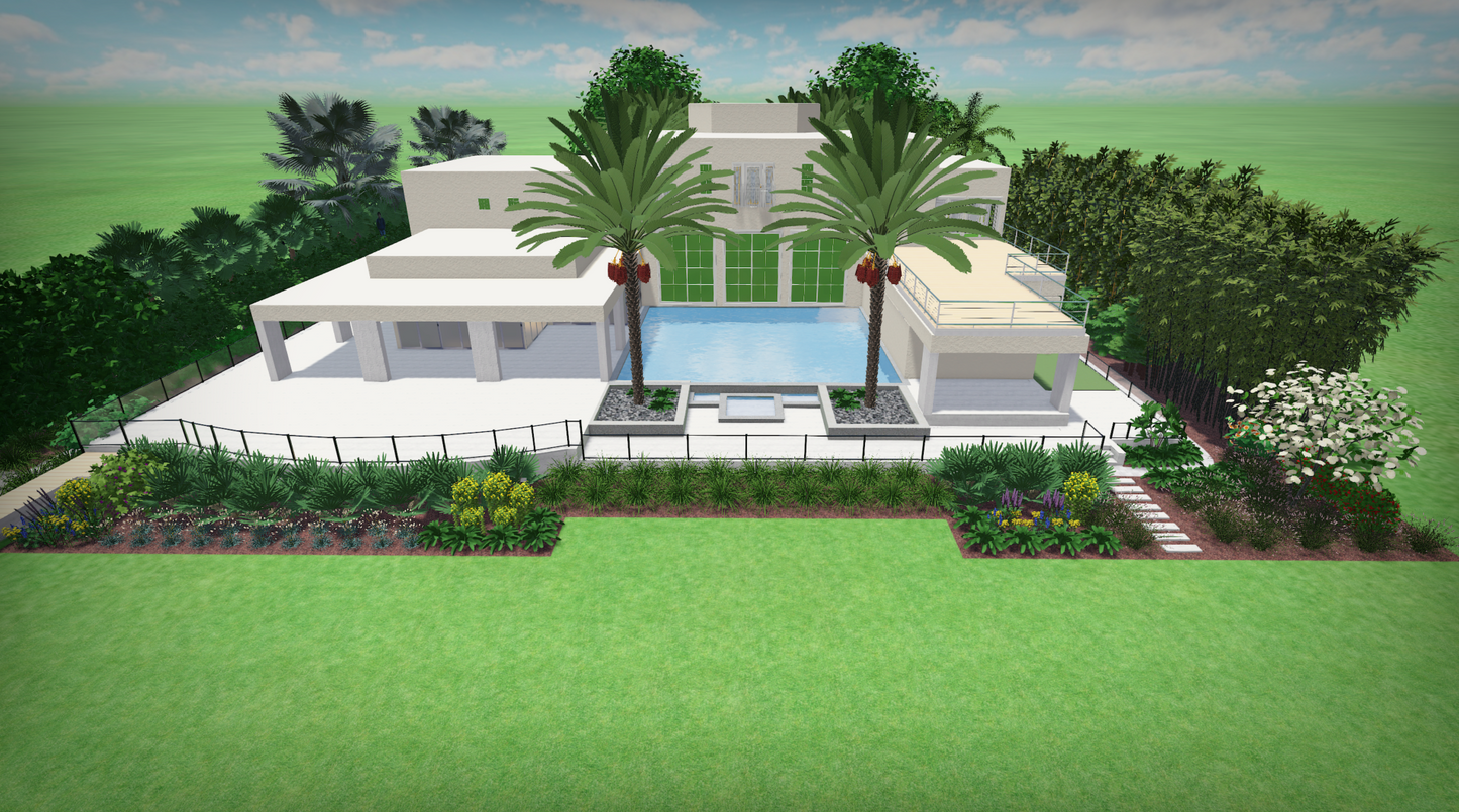 3D Design Rendering Full Property