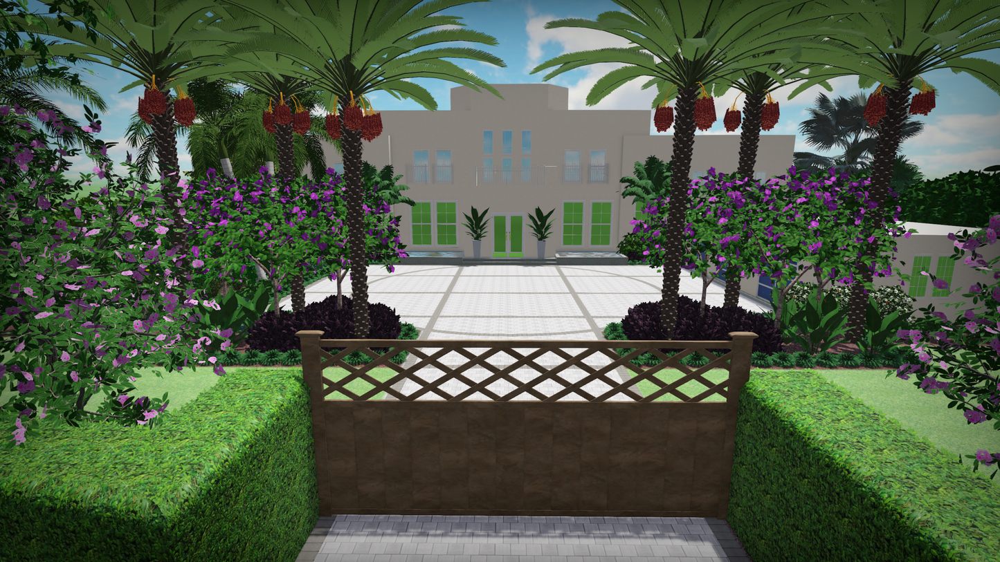 3D Design Rendering Full Property